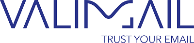 Valimail with inscription Trust your email - Home